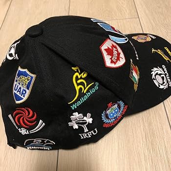 ラグビーワールドカップ2019 キャップ 帽子 黒 ラグビーワールドカップ2019™ ロゴ キャップ BLK - No Whistle